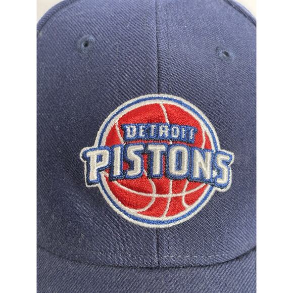 DETROIT PISTONS REEBOK SELECT SERIES MENS BLUE CAP - Picture 2 of 9